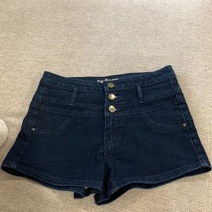 High waist shorts